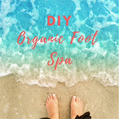 DIY Organic Foot Spa