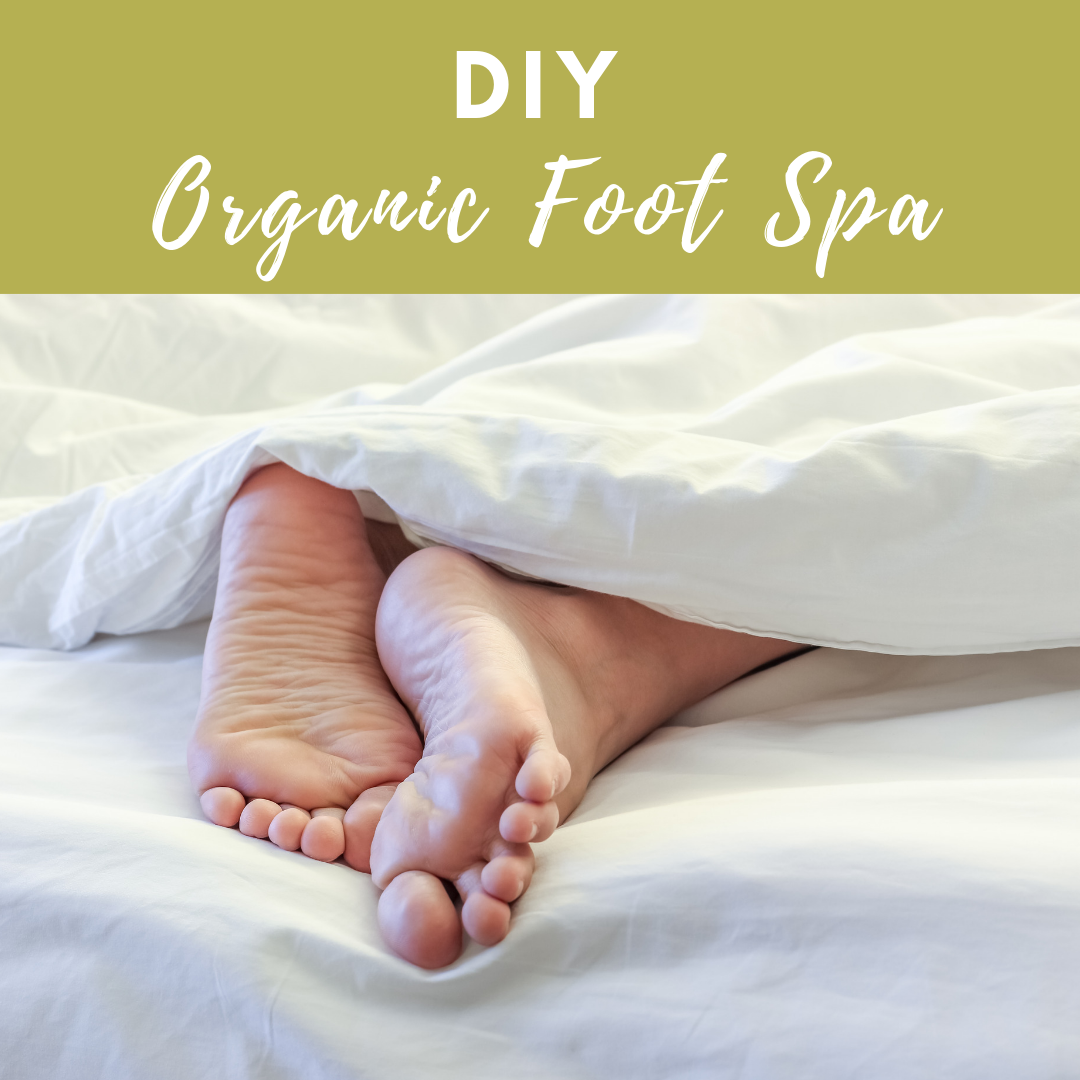 DIY Organic Foot Spa