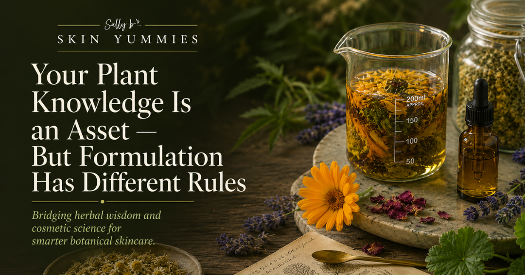 Your Plant Knowledge Is an Asset — But Formulation Has Different Rules