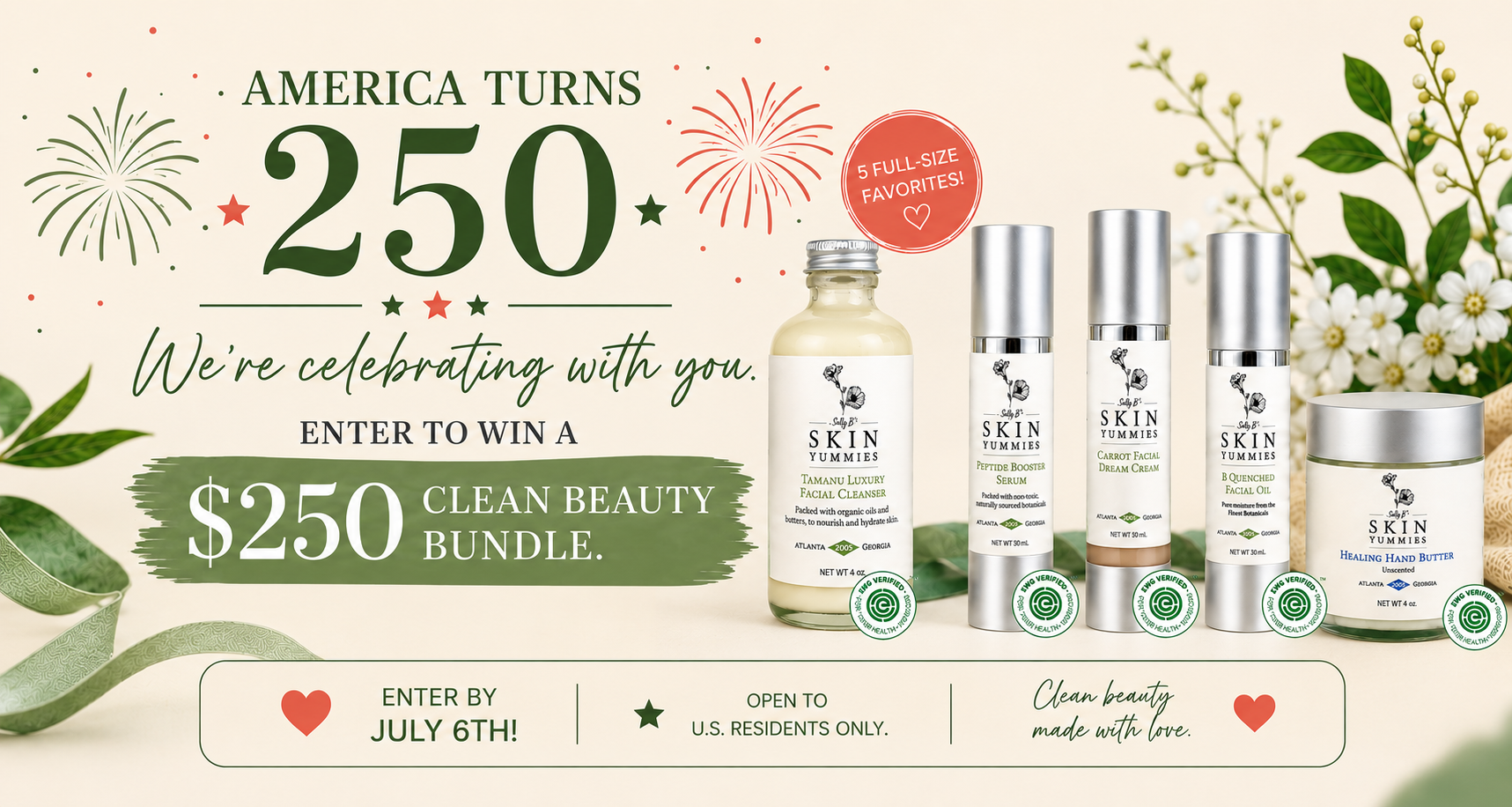 Free skincare label guide by Sally B's Skin Yummies with a send me the free guide call to action