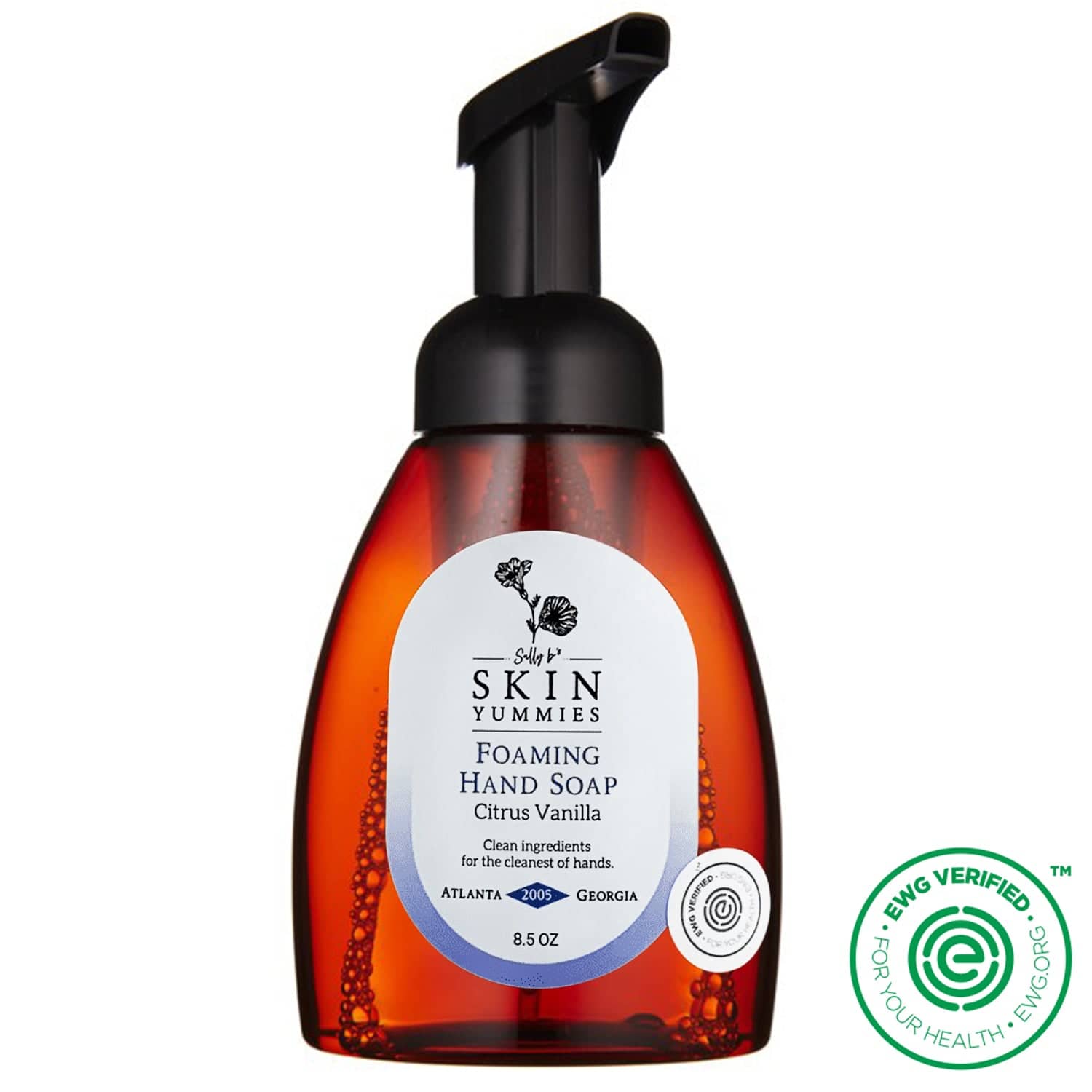 Moisturizing Organic Foaming Hand Soap EWG Verified Sally B's Skin