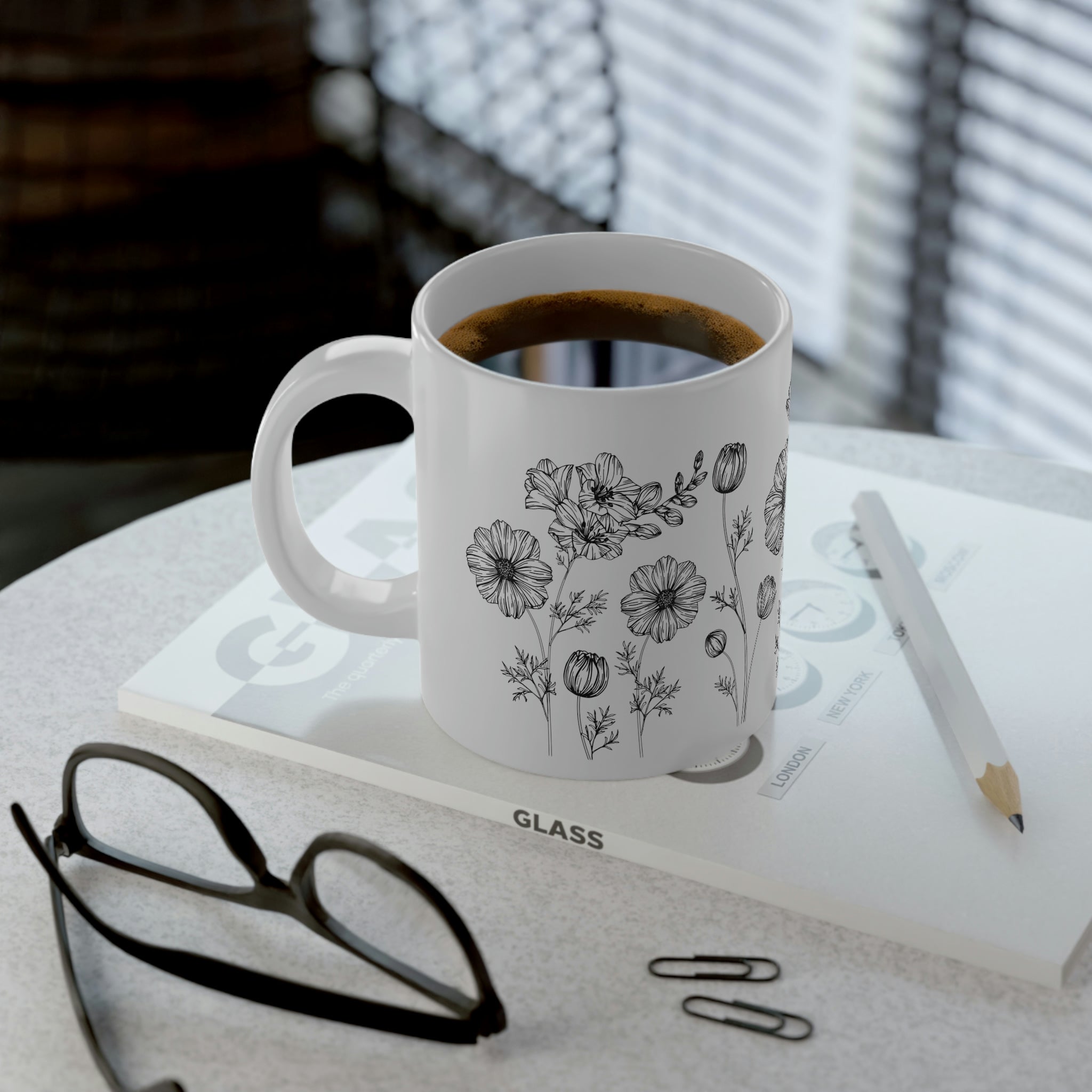Shop Beautiful Wildflower Mugs | Sally B's Skin Yummies